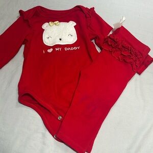 First Impressions - 2 piece outfit/set. Size 12 months